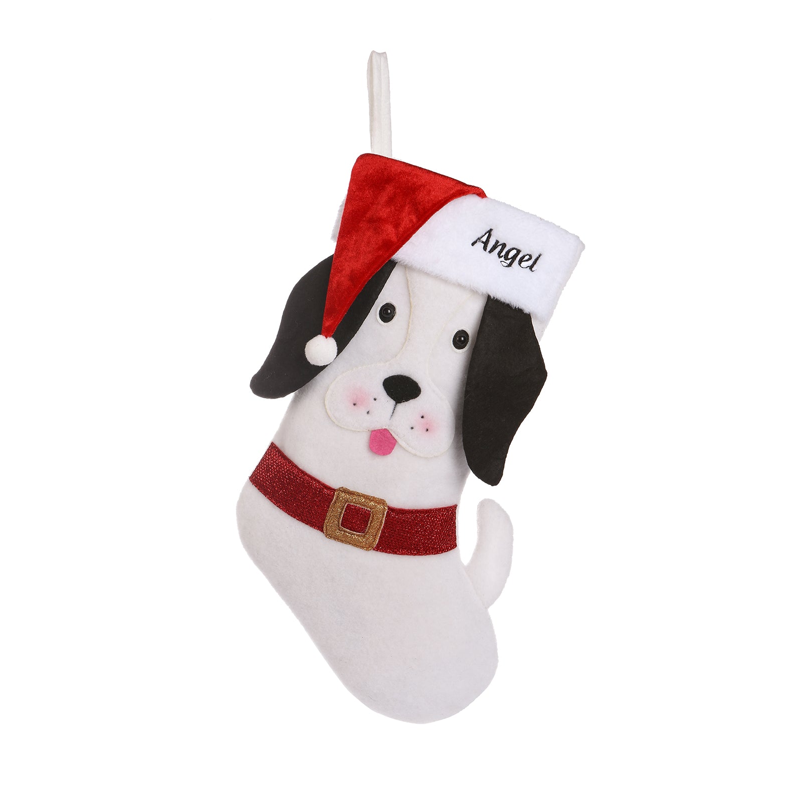 Personalised Christmas Stocking Ornament - handmade