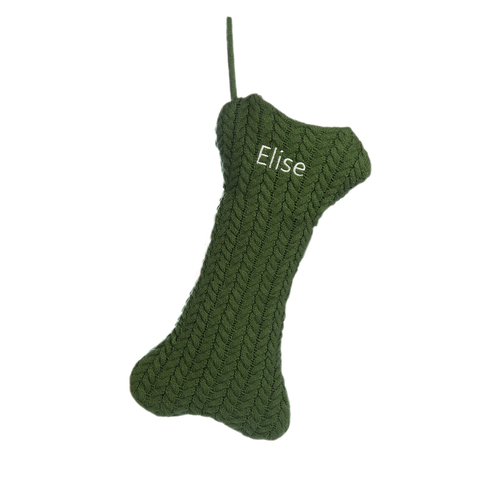 Personalised Christmas Stocking Ornament - handmade