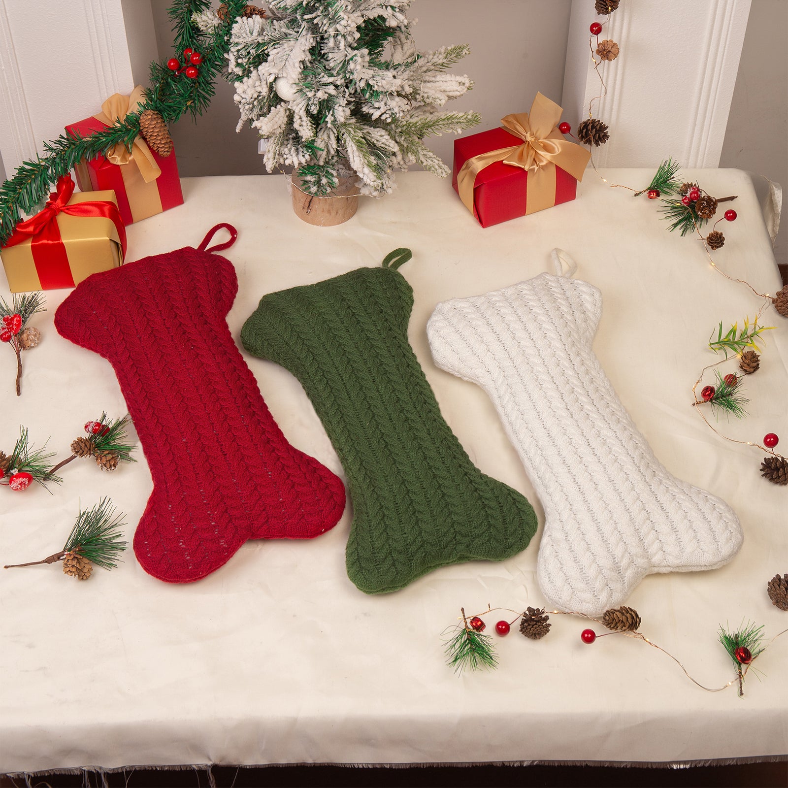 Personalised Christmas Stocking Ornament - handmade