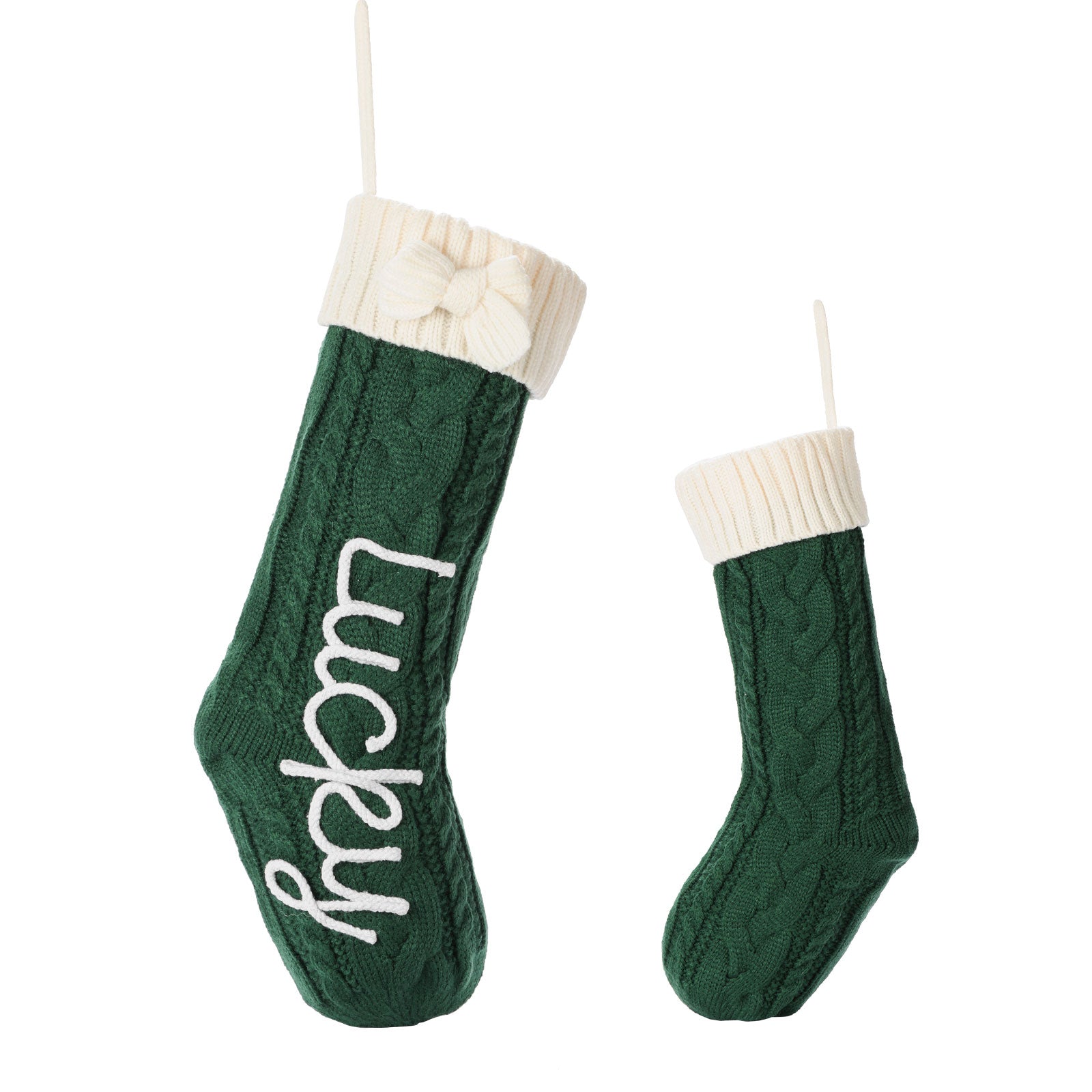 Personalised Christmas Stocking Ornament - handmade