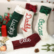 Personalised Christmas Stocking Ornament - handmade