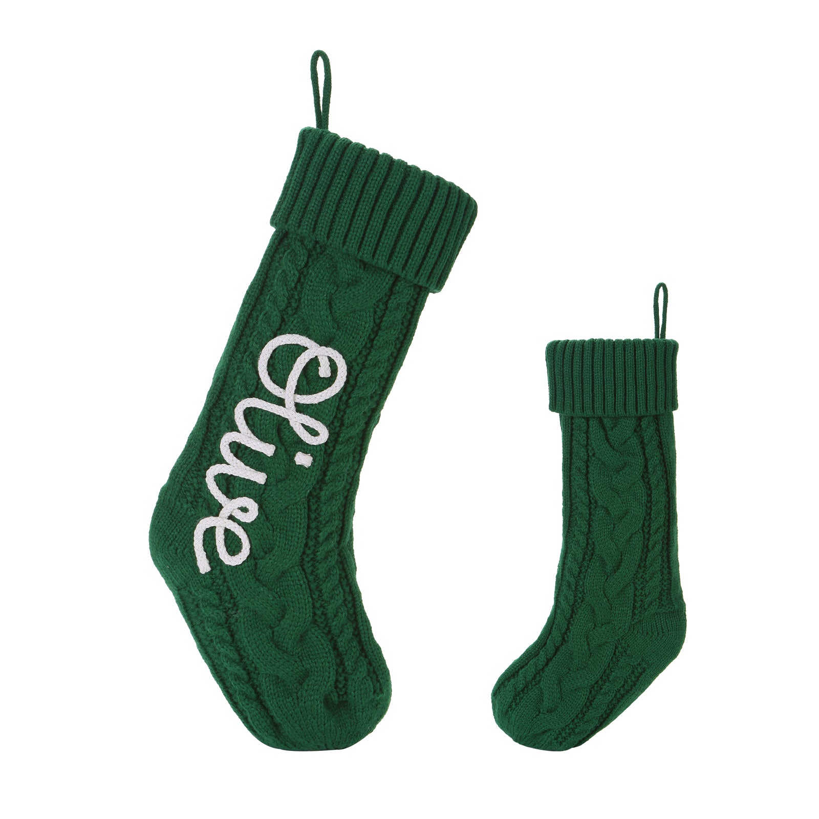 Personalised Christmas Stocking Ornament - handmade