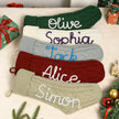 Personalised Christmas Stocking Ornament - handmade