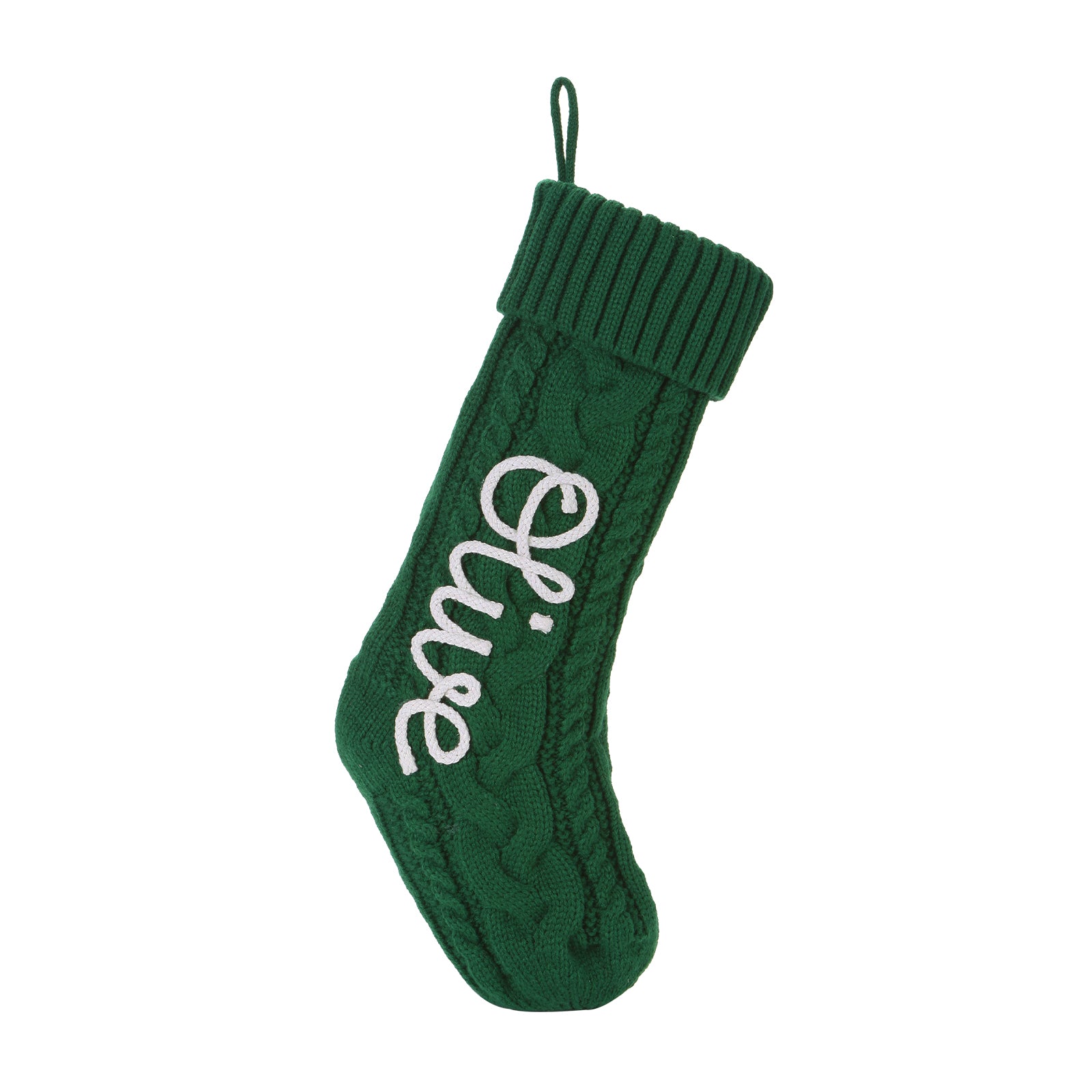 Personalised Christmas Stocking Ornament - handmade