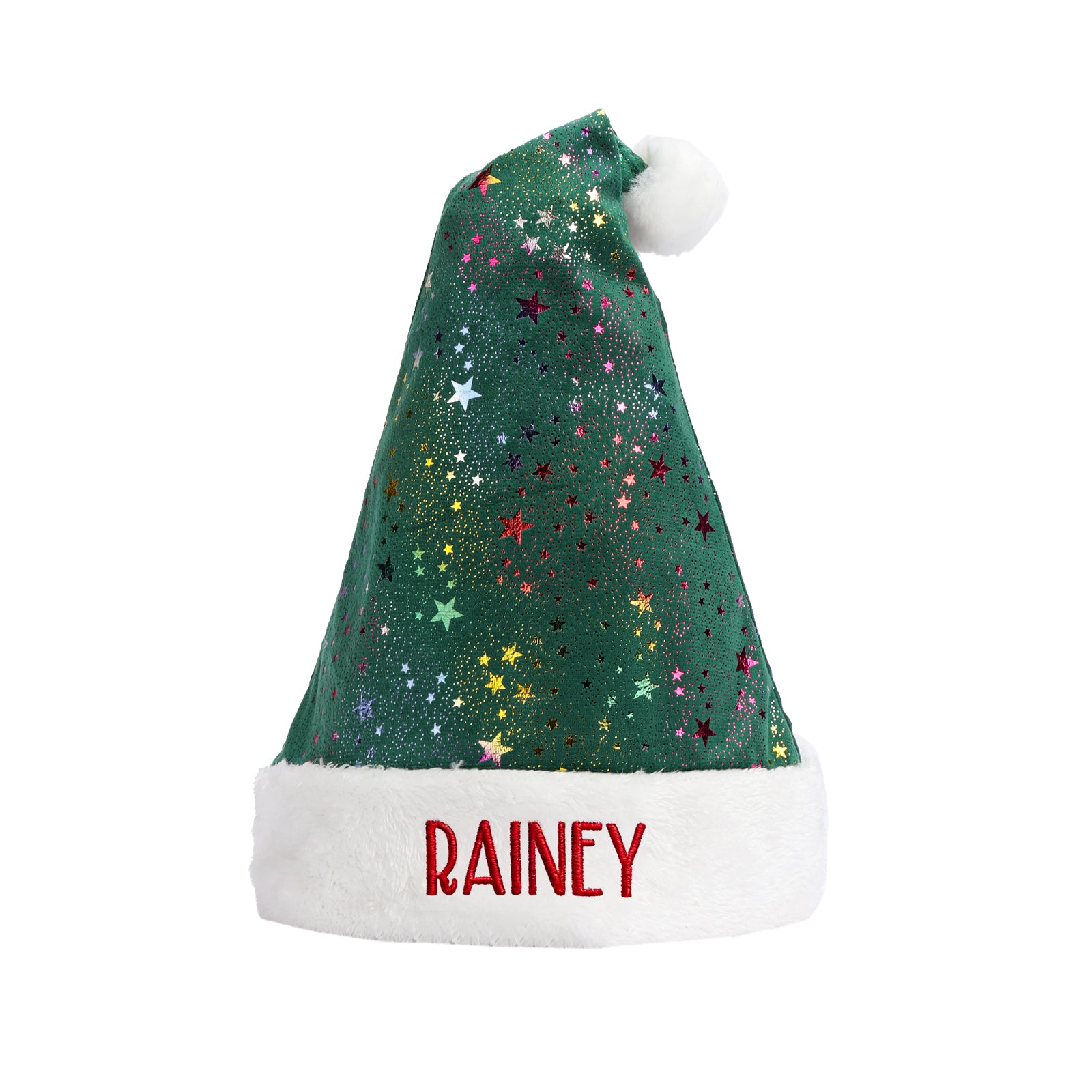 Personalised Santa Hat Ornament - handmade