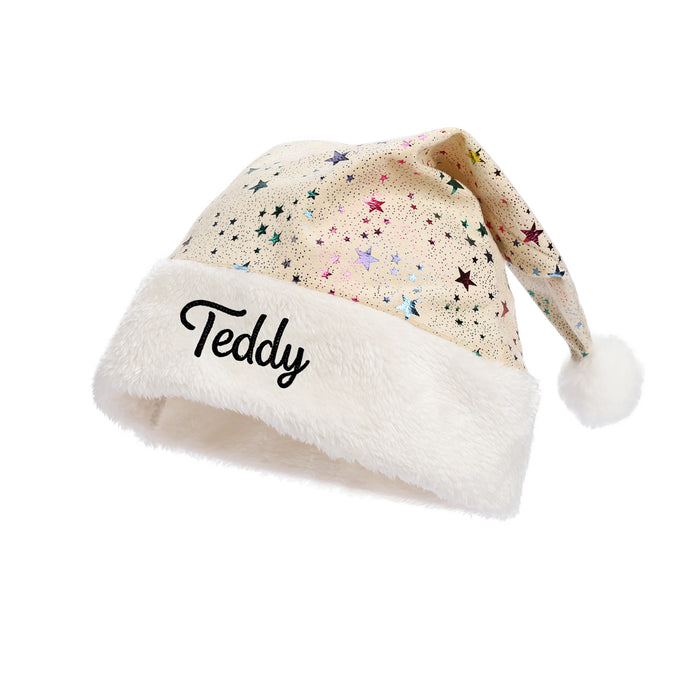 Personalised Santa Hat Ornament - handmade