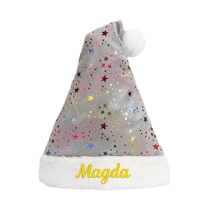 Personalised Santa Hat Ornament - handmade