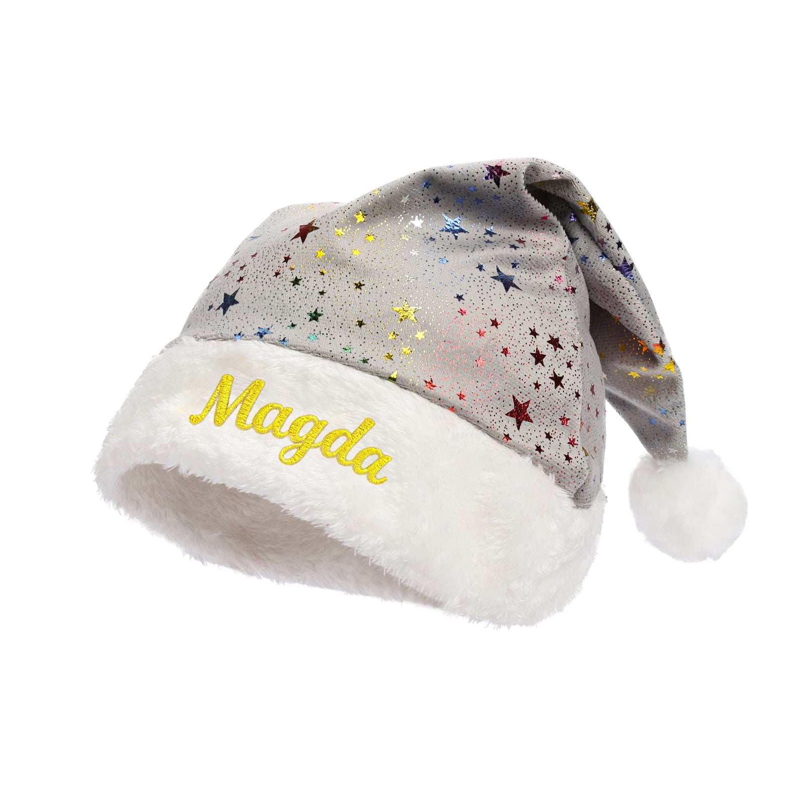 Personalised Santa Hat Ornament - handmade