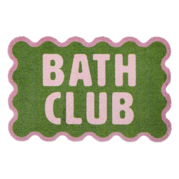 Dip & Drip Nylon Printed Bathroom Bath Club - handmade