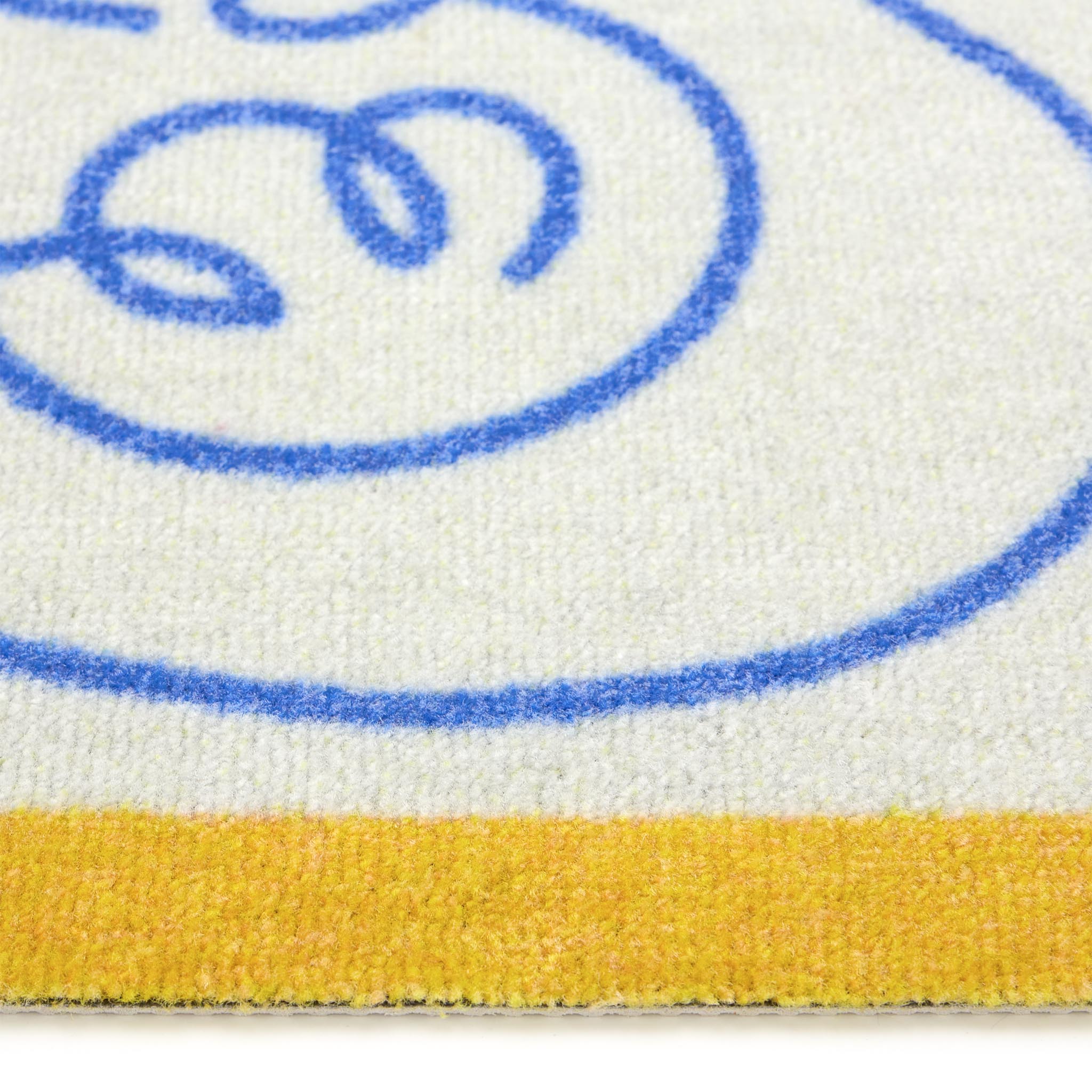 Dip & Drip Nylon Printed Bathroom Linear Ducks - handmade