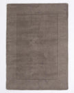 Esme Wool Border Rug 80x150 cm / Stone / 100% Pure Wool RUGS_and_MORE 5060623077082