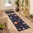 Floormatters Season's Greetings Mat & Runner Set - handmade