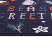 Floormatters Season's Greetings Mat & Runner Set - handmade