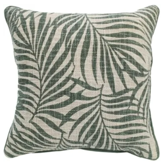 Malini Green Fern Cushion 45cm