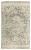 Guru Vintage Fringe Rug 120x170 cm / Mocha/Oyster / Viscose RUGS_and_MORE 5026134571785