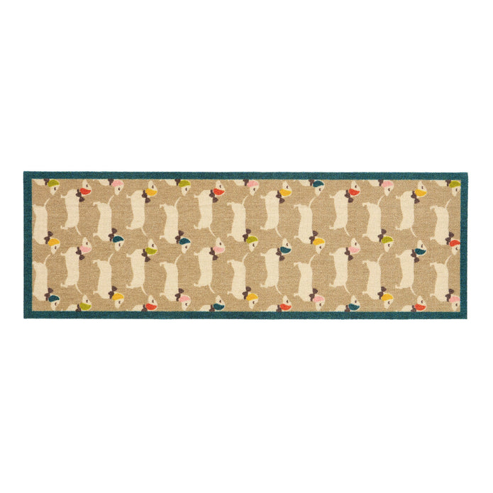 Howler & Scratch Patterned Bright Doggie - handmade