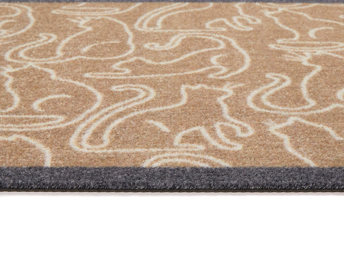 Howler & Scratch Patterned Outlined Cats - handmade