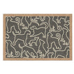 Howler & Scratch Patterned Outlined Dogs - handmade