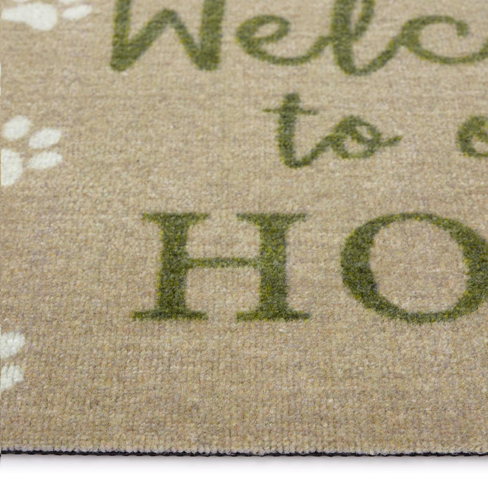 Howler & Scratch Patterned Welcome Paws - handmade