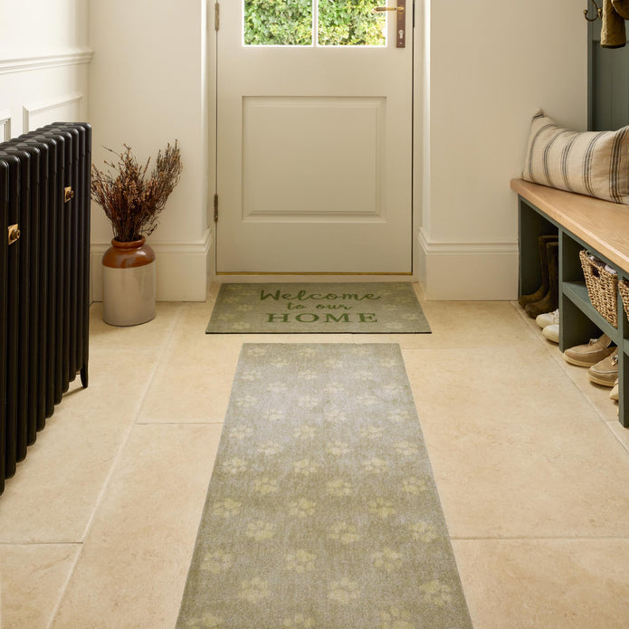 Howler & Scratch Patterned Welcome Paws - handmade