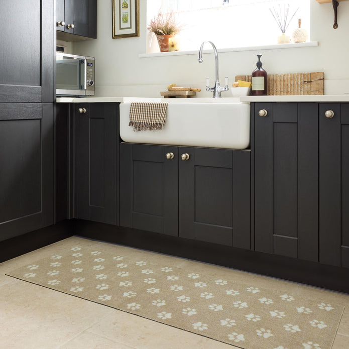 Howler & Scratch Patterned Welcome Paws - handmade