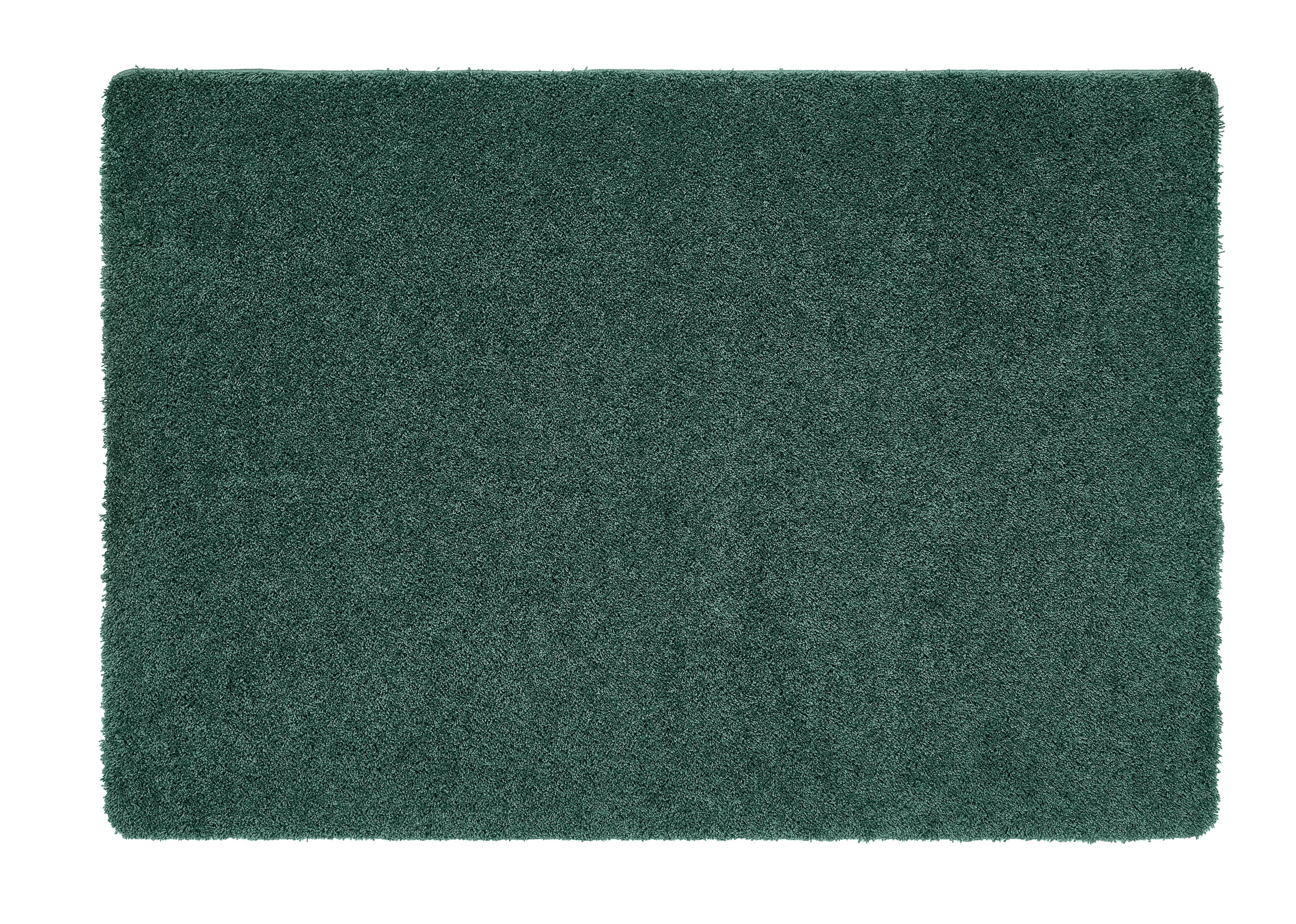 Howler & Scratch Shaggy Rug Forest Green - handmade