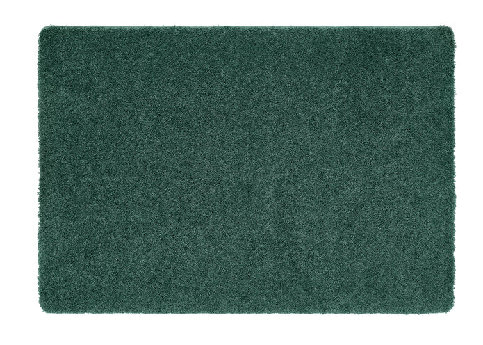 Howler & Scratch Shaggy Rug Forest Green - handmade