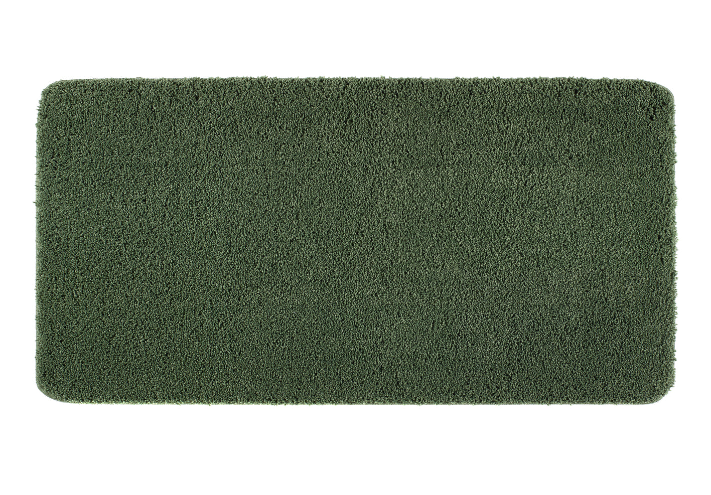 Howler & Scratch Shaggy Rug Forest Green - handmade