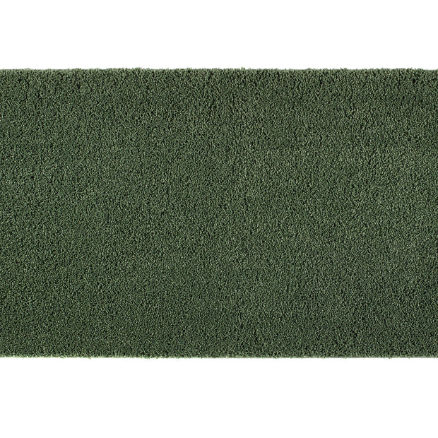 Howler & Scratch Shaggy Rug Forest Green - handmade