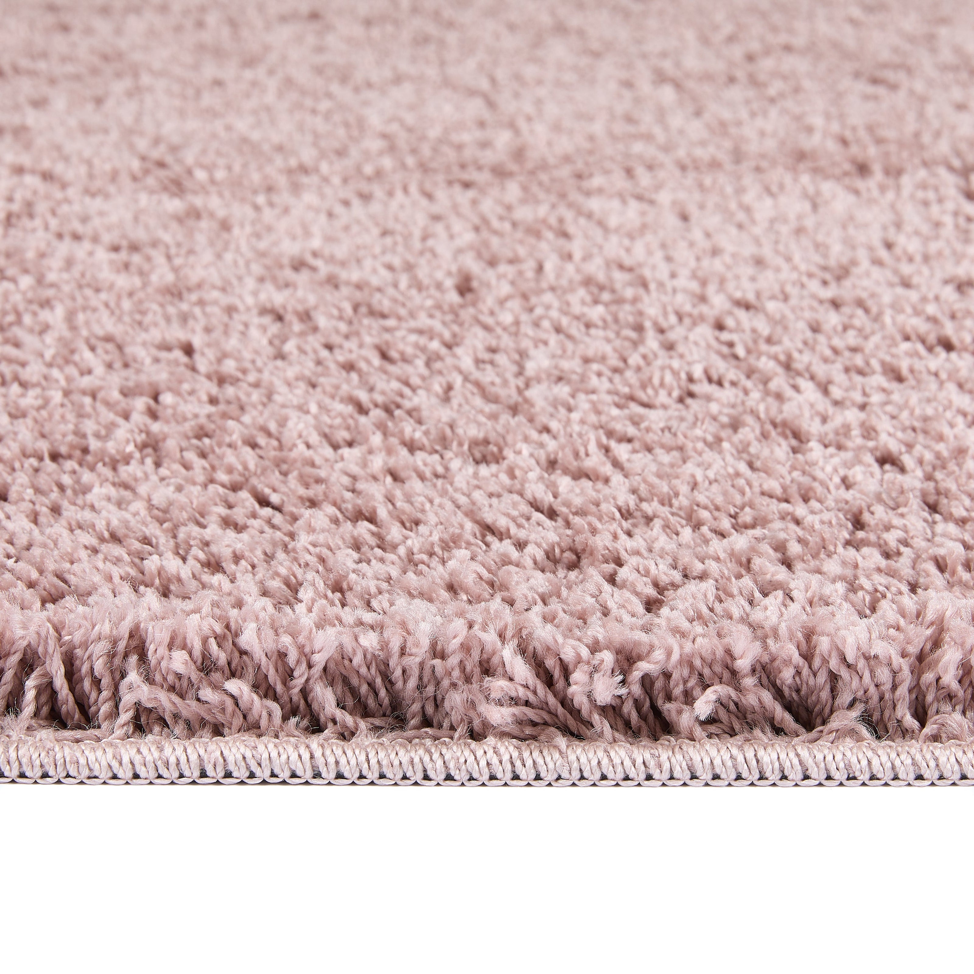 Howler & Scratch Shaggy Rug Nude Pink - handmade