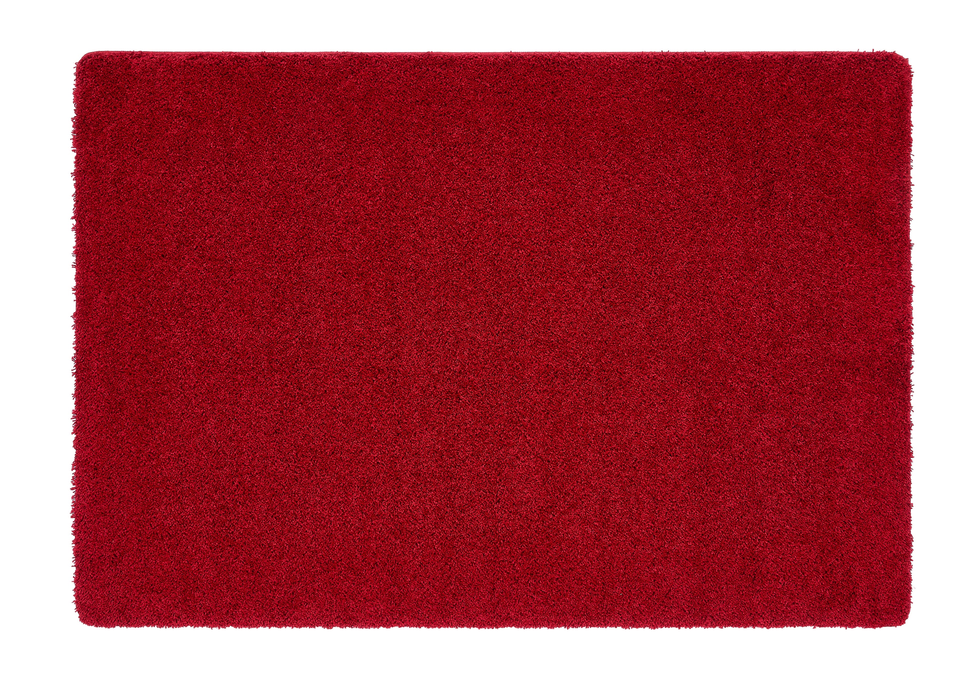 Howler & Scratch Shaggy Rug Red - handmade