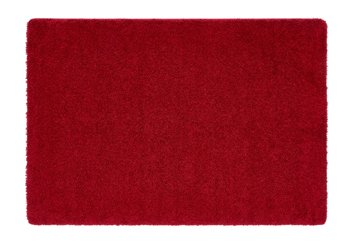 Howler & Scratch Shaggy Rug Red - handmade