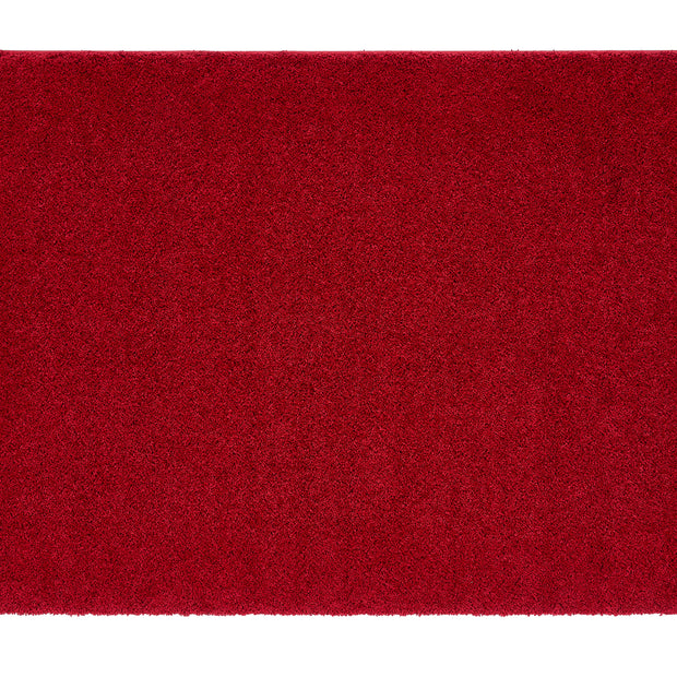 Howler & Scratch Shaggy Rug Red - handmade