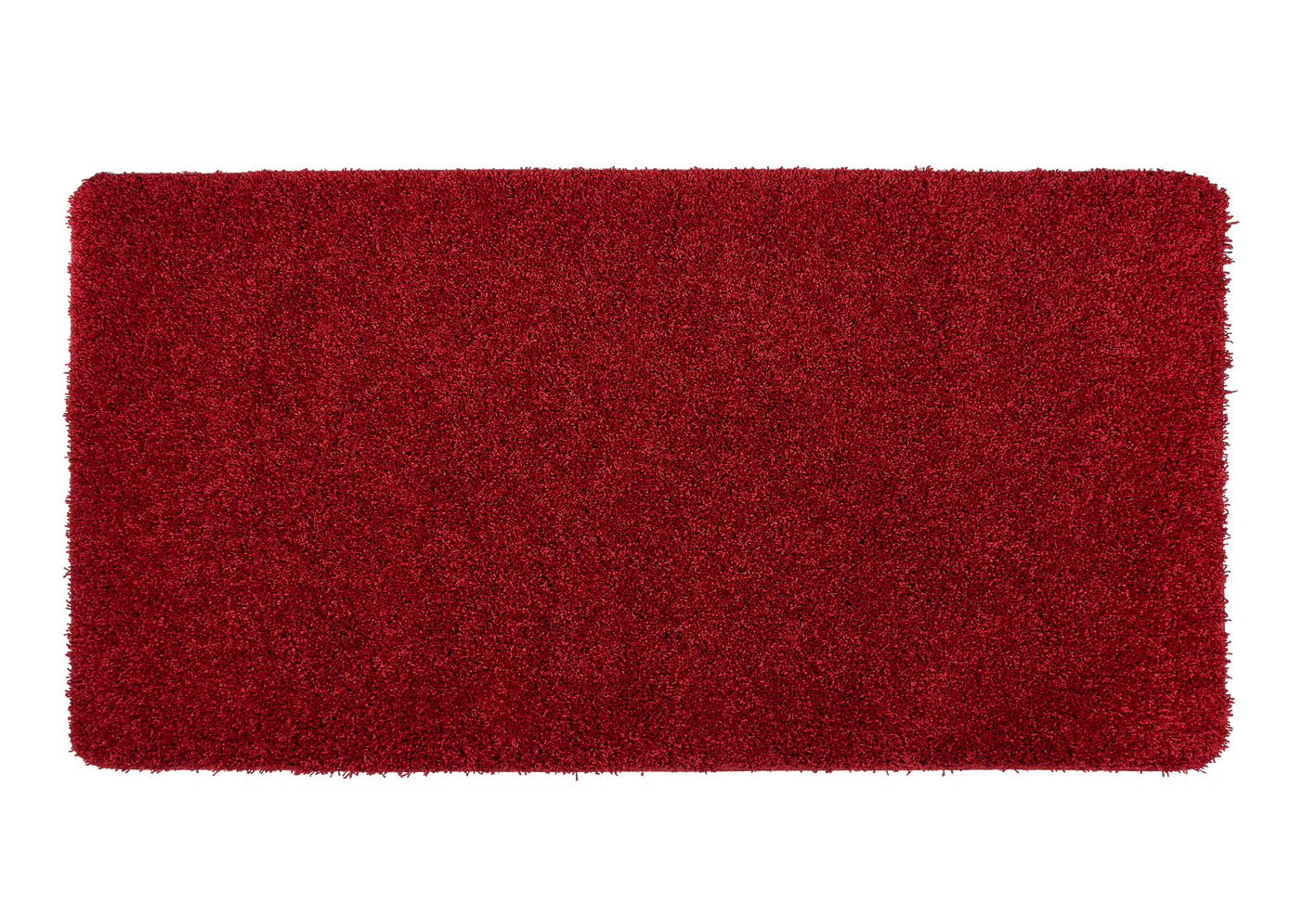 Howler & Scratch Shaggy Rug Red - handmade