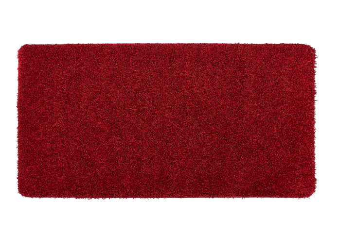 Howler & Scratch Shaggy Rug Red - handmade