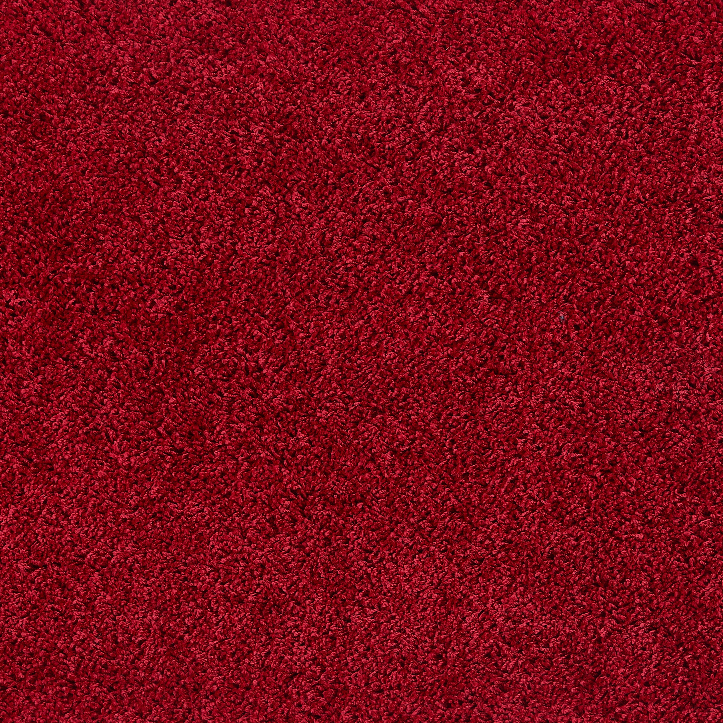 Howler & Scratch Shaggy Rug Red - handmade