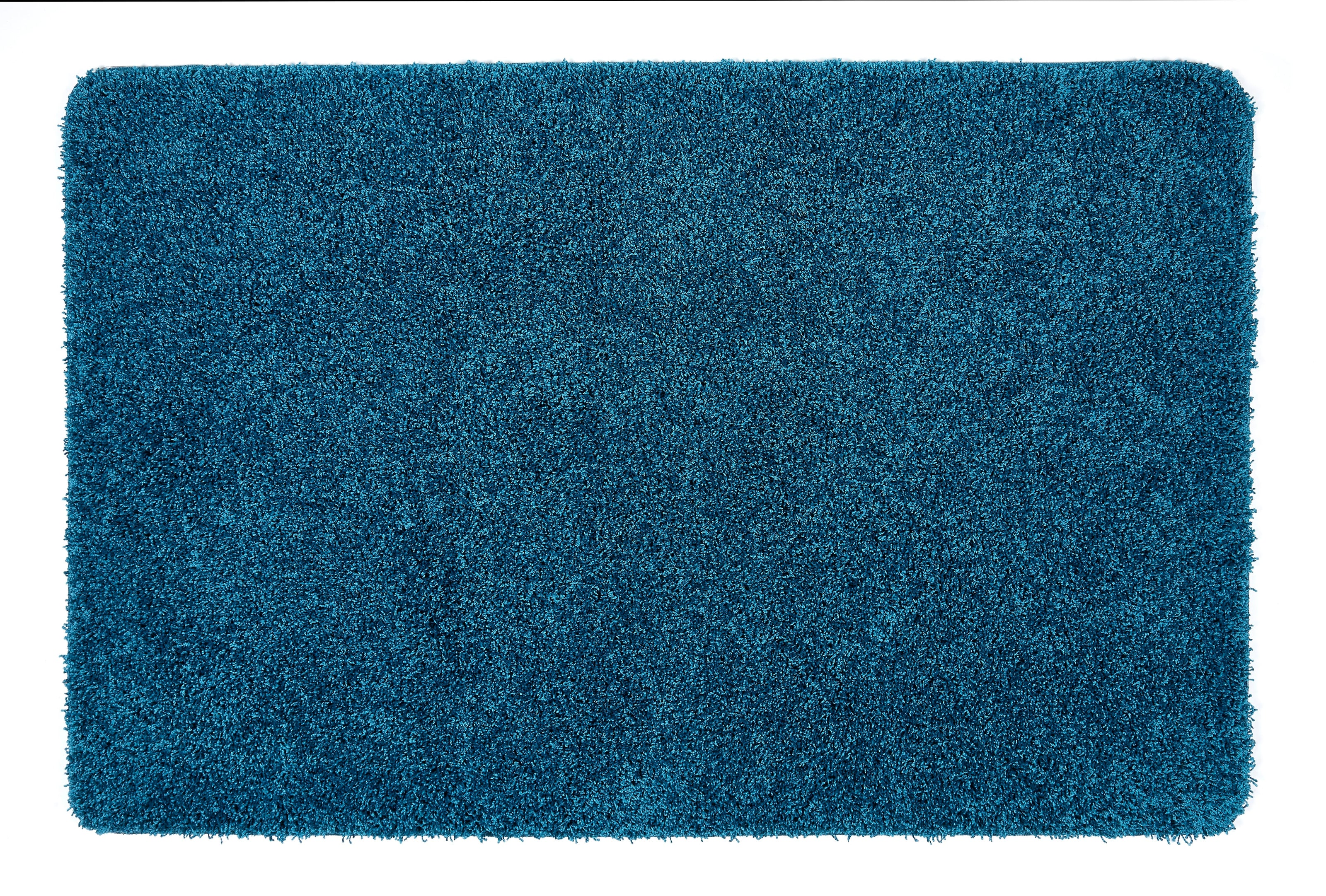 Howler & Scratch Shaggy Rug Teal - handmade