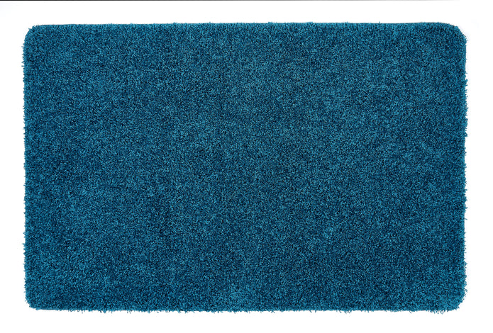 Howler & Scratch Shaggy Rug Teal - handmade