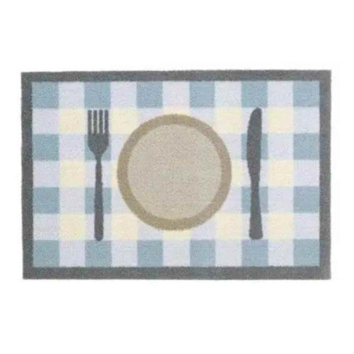 Howler & Scratch - Teatime Check Blue - handmade