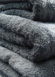 Hug Bamboo Towel Graphite - handmade
