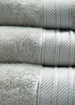 Hug Bamboo Towel Grey - handmade