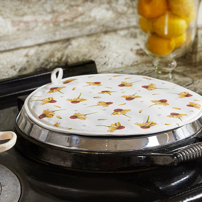 Hug Kitchen Aga Hob Cover Daisy 37 Cir - handmade
