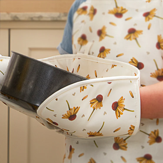 Hug Kitchen Oven Gloves Daisy 20x90 - handmade