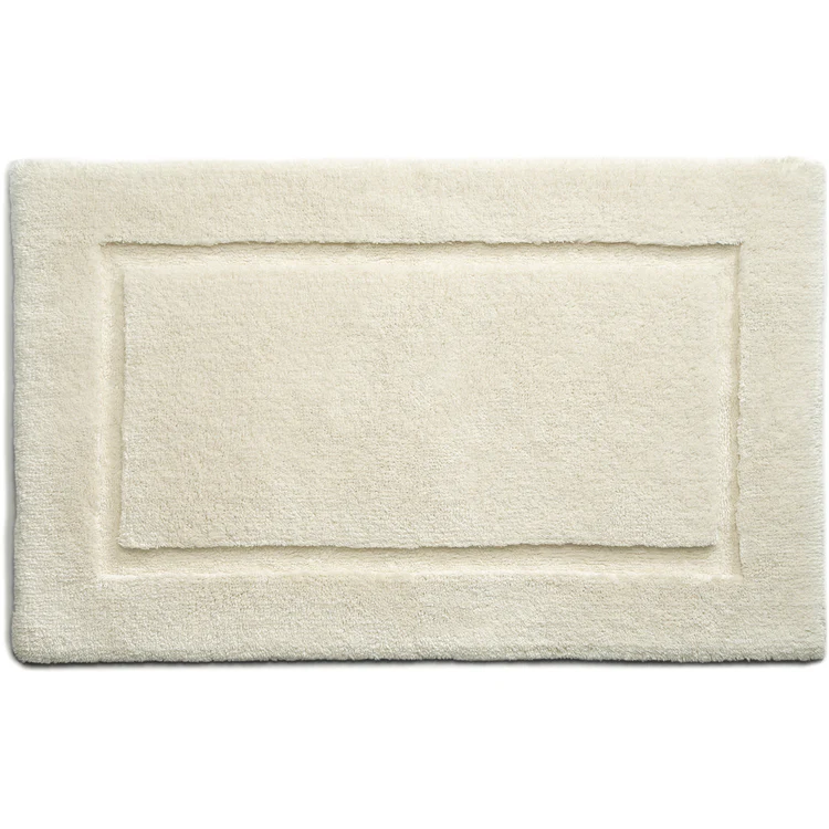 Hug Rug Bamboo Border - Cream - handmade
