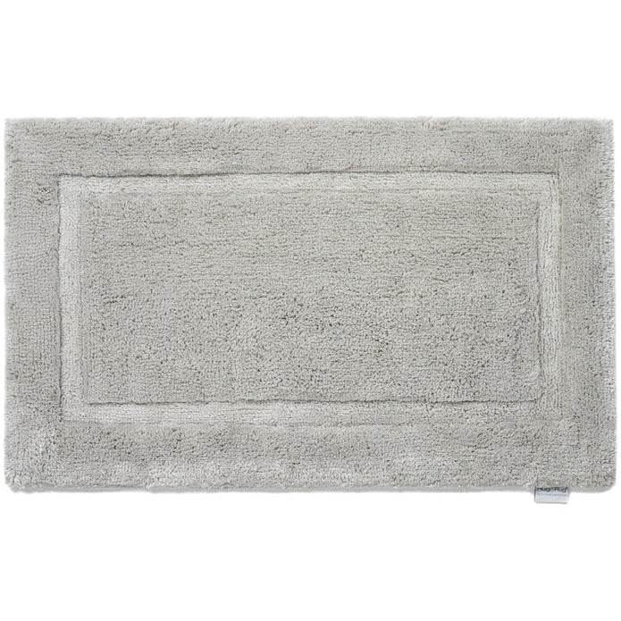 Hug Rug Bamboo Border - Grey - handmade
