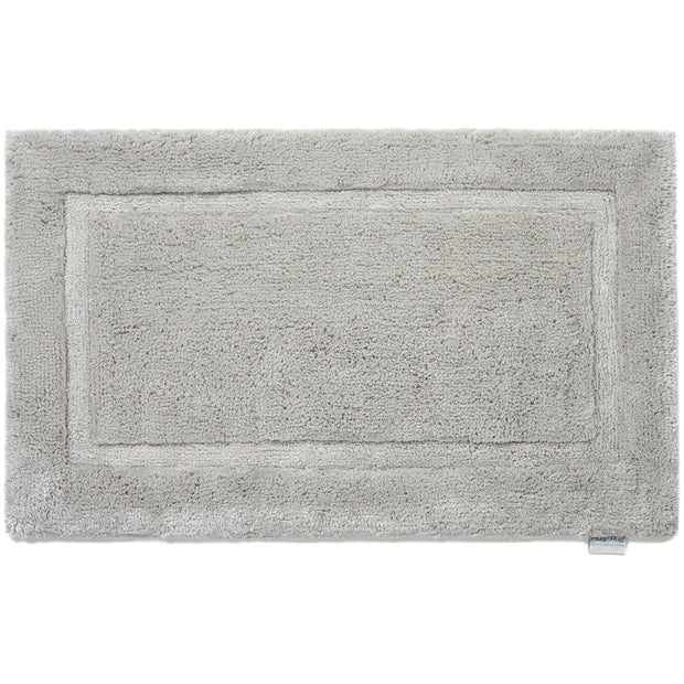 Hug Rug Bamboo Border - Grey - handmade