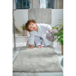 Hug Rug Bamboo Plain - Grey - handmade