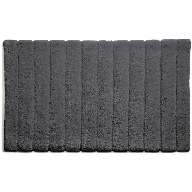 Hug Rug Bamboo Stripe - Graphite - handmade