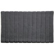 Hug Rug Bamboo Stripe - Graphite - handmade