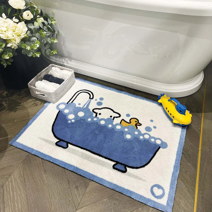 Hug Rug - Bathtime Herdy - handmade